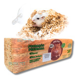 Serragem De Madeira Forração Prensada Roedores Hamster 800g