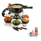 Serviço De Fondue Panela E Giratorio Viena 16 Pcs Completo