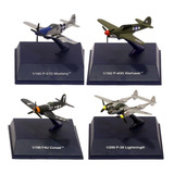 Set C/4 Modelos Aviões De Combate