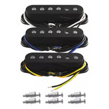 Set Captadores Ronsani Single Alnico V P/ Guitarra Strato