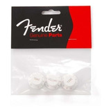 Set De Knobs Fender Stratocaster Branco - Original