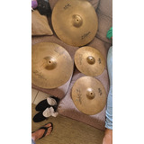 Set De Pratos Da Marca Zildjian Modelo Zbt Rock