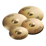 Set De Pratos Orion Solo Pro 10 Bronze B10 12 14 16 20 Bag