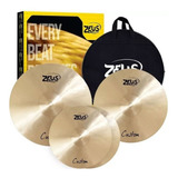 Set De Pratos Zeus Custom Set C 14 16 20 Bronze Liga B 20