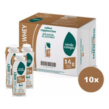 Shake Natural Whey Verde Campo Cappuccino 14g - Pack C/10 Un
