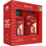 Shampoo 230ml + Tratamento Capilar 150ml Revlon Uniq One