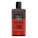 Shampoo Barba Negra Amadeirado Marcante 120ml Don Alcides