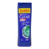 Shampoo Clear Men Anticaspa 2 Em1 Limpeza Diária 400ml