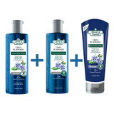 Shampoo + Cond + Máscara Flores E Vegetais Cinza Platinado