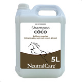 Shampoo De Côco 5 Litros De Cavalo Glicerinado Neutralcare