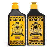 Shampoo E Condicionador Danger Barba Forte