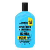 Shampoo Fortal. De Cabelos E Barba