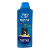 Shampoo Neutro Pet Clean Para Cães
