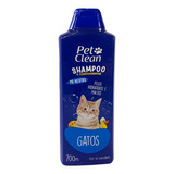 Shampoo Para Gatos Pet Clean 700