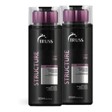 Shampoo Structure Truss 300ml - Cabelos Finos 2 Unidades