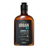 Shampoo Urban Men 3x1 240ml - Farmaervas