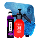 Shampoo Vfloc Vonixx Snow Foam 3 Em 1 Luva Microfibra Toalha