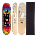 Shape De Skate Pgs Marfim 8.1 / 8.2 / 8.5 + Lixa Grátis