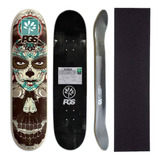 Shape De Skate Progress - Pgs Fiberglass Wolf 8.0 + Lixa Grá