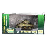 Sherman M4 Middle Tank Eua - Easy Model 36252 Escala 1:72 