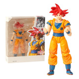 Shf Dragon Ball Super Saiyan Deus So Brinquedo Modelo De