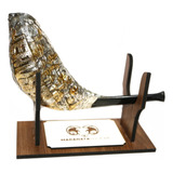Shofar De Chifre Carneiro Prata De Tocar Ou Ungir De Israel