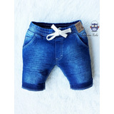 Short Bermuda Jeans Infantil Menino Barra
