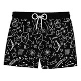 Short Bermuda Masculino Matemática Cálculos Números Ref 356