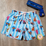 Short Bermuda Roupa Mauricinho Menino Infantil- Vários Temas
