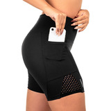 Short C/ Bolso Para Corrida Suplex Tela