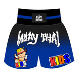 Short Calção Muay Thai New Kids