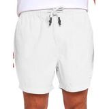 Short Calvin Klein Jeans Color Elastic Waist Branco