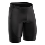 Short Ciclismo Bolsos Homem Gel Bermuda