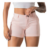 Short Fem Sarja Boy Fit Social