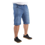 Short Jeans Bermuda Masculina Grande Plus Size Lycra 48 À 56