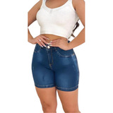 Short Jeans Cintura Alta Feminino Desfiado