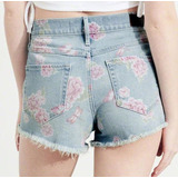 Short Jeans Hollister Feminino High-rise Original