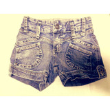 Short Jeans Infantil Zara Tam 3