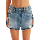 Short Jeans Lança Perfume Grandfather H