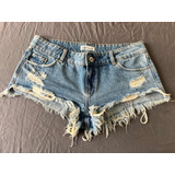 Short Jeans Zara, Tamanho 38, Novo