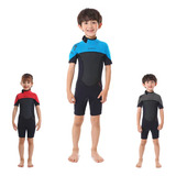 Short John Infantil Neoprene 2,5mm Unisex Surf Natação Praia