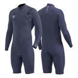 Short John Ml Vissla 7 Seas 2mm Neoprene Japonês