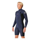 Short John Rip Curl Dawn Patrol 2/2 Chest Zip Dark Navy
