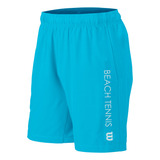 Short Masculino Wilson Beach Tennis Cor Azul