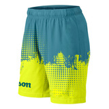 Short Masculino Wilson Beach Tennis Print