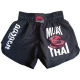 Short Muay Thai Bermuda Calção Luta Masculino Progne