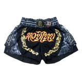 Short Muay Thai Estilo Tailandês Ockto Camuflado Digital