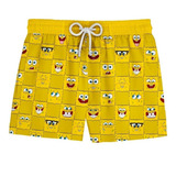 Short Praia Masculino Bob Esponja Xadrez