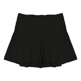 Short Saia Feminino Juvenil Com Pregas - Bonnemini