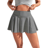 Short Saia Femino Rodado Curto Empina Bumbum Academia Treino